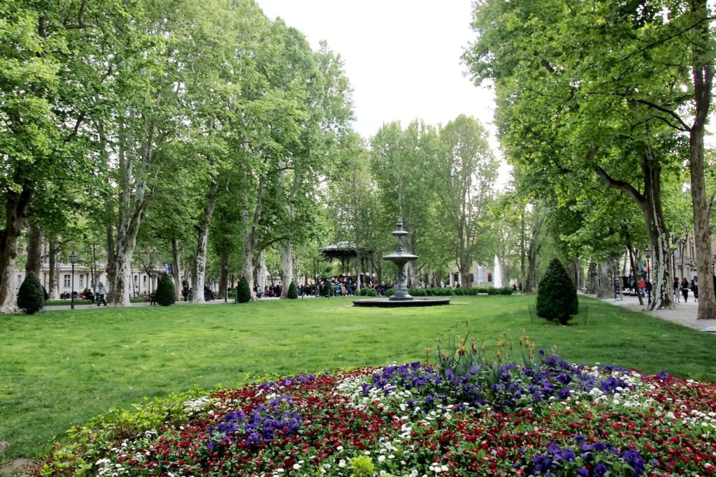 Park v centru města